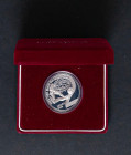 COREA DEL SUR. 10.000 Won. (Ar. 31,10g/35mm). 2001. Mundial FIFA 2002 de Corea. 2 Futbolistas disputando balón. (Km#91). PROOF. Incluye estuche origin...