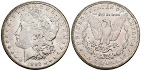 ESTADOS UNIDOS. 1 Dollar (Ar. 26,48g/38mm). 1892. San Francisco. S. (Km#110). MBC. Escasa.