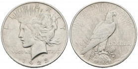 ESTADOS UNIDOS. 1 Dollar (Ar. 26,79g/38mm). 1923. Philadelphia. (Km#150). EBC-. Marquitas.