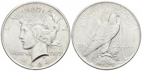 ESTADOS UNIDOS. 1 Dollar (Ar. 26,67g/38mm)*. 1924. Philadelphia. (Km#150). EBC.