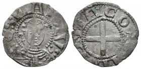 FRANCIA. Dinero. (Ve. 0,82g/18mm). 1080-1213. Souvigny. (Roberts 4916). MBC+. Escaso y bonito ejemplar.