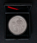 PAISES BAJOS. Cinquentín. (Ar. 156,72g/65mm). 2000. De Nederlandse Munt. Carlos I de España y Alemania. V Centenario de su nacimiento. PROOF. Incluye ...