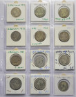 VENEZUELA. Conjunto formado por 23 monedas de 2 Bolívares de fechas comprendidas entre 1888 y 1936. Diferentes estados de conservación. A EXAMINAR.