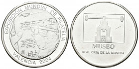 JUAN CARLOS I (1975-2014). Exposición Mundial de Filatelia Valencia 2004. Museo de la Real Casa de la Moneda. SC.