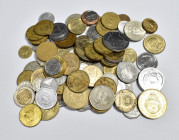 MONEDAS EXTRANJERAS. Lote compuesto por 94 monedas de diferentes países de Sudamérica. Diferentes, valores, módulos y estados de conservación . A EXAM...