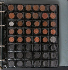 Álbum compuesto por 215 monedas de varios países, principalmente, europeos con una gran variedad de módulos, fechas y materiales. Ninguna moneda repet...