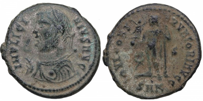 317-18 d.C. Licinio I. Cycico. Follis. (Spink-15237). (Ric-644). Ae. 3,05 g. /IO...