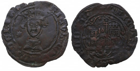 Enrique IV (1454-1474). Cuenca. Cuarto. AMB-744.5. Ve. 2,00 g. MBC-. Est.100.