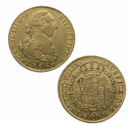 1788. Carlos III (1759-1788). Madrid. 2 escudos. M. A&C 1578. Au. 6,70 g. Bella. Brillo original. SC-. Est.500.