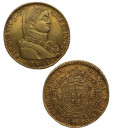 1811. Fernando VII (1808-1833). Santiago. 8 escudos. FJ. A&C 1865. Au. 27,00 g. Bella. Brillo original. EBC+. Est.3500.