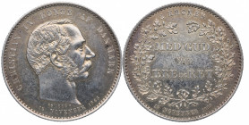 1888. Dinamarca. Christian IX. 2 Kroner. Ag. 15,00 g. SC-. Est.100.