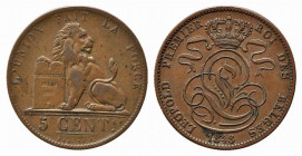 BELGIO. 5 Centimes 1848. BB