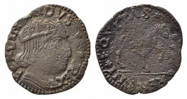 L'AQUILA. Ferdinando I d’Aragona (1458-1494). Cavallo AE (1,97 g). D'Andrea-Andreani 90-100. qBB