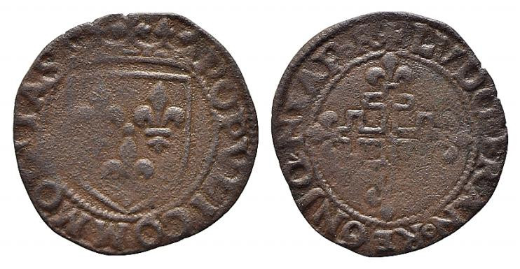 L'AQUILA. Luigi XII (1501-1503). Cavallo Cu (1,58 g). Scudo coronato di Francia ...