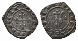 BRINDISI o MESSINA. Carlo I d'Angiò (1266-1285). Denaro Mi (0,67 g). Spahr 29. BB