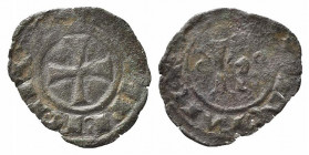 BRINDISI o MESSINA. Carlo I d'Angiò (1266-1285). Denaro Mi (0,51 g). Spahr 33 - R. MB-BB