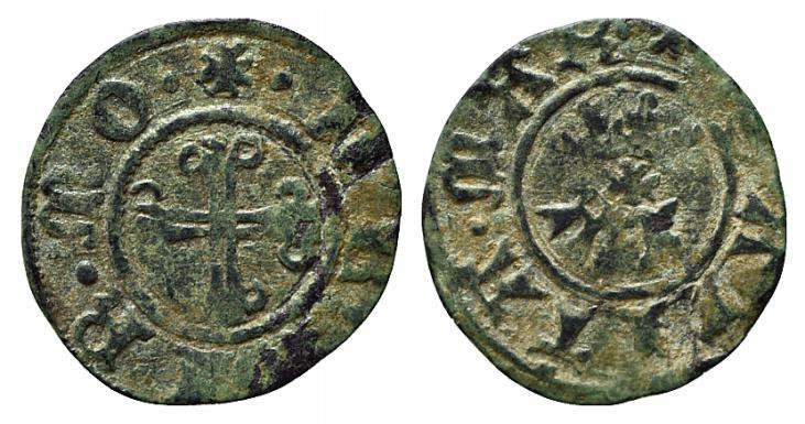 FERMO. Monetazione Autonoma (1220-1352). Picciolo Mi (0.46 g). Croce gigliata - ...