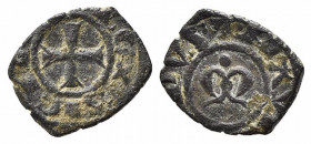 MANFREDONIA. Manfredi (1258-1264). Denaro Mi (0,83 g). Spahr 212. BB