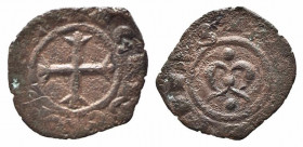 MANFREDONIA. Manfredi (1258-1264). Denaro Mi (0,61 g). Spahr 214. qBB