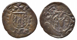 MESSINA. Ferdinando I d'Aragona (1412-1416). Denaro Mi (0,60 g). MIR 224; Spahr 13-16. qBB