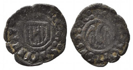 MESSINA. Alfonso d'Aragona (1416-1458). Denaro Mi (0,73 g). MIR 227/1; Spahr 19-26. qBB