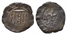 MESSINA. Alfonso d'Aragona (1416-1458). Denaro Mi (0,60 g). MIR 227-228. MB