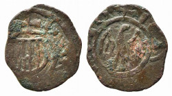 MESSINA. Giovanni d'Aragona (1458-1479). Denaro Mi (0,67 g). MIR 233; Spahr 120-135. qBB