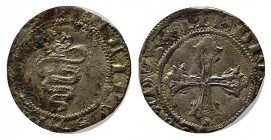 MILANO. Filippo Maria Visconti (1412-1447). Sesino Mi (1,10 g). MIR 158; Cr.10. BB+