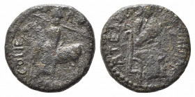 MILETO. Ruggero I (1085-1101). Trifollaro AE (9,88 g). MEC 14, 93-101. MB-BB