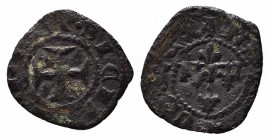 NAPOLI. Carlo II d'Angiò (1285-1309). Denaro Gherardino Mi (0,58 g). MIR 26. MB-BB