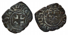 NAPOLI. Roberto d'Angiò (1309-1343). Denaro Mi (0,60 g). MEC 14, 718; MIR 29. MB