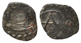 PALERMO. Ruggero I (1057-1101). Kharruba Mi (0,41 g). Sp.19. MB-BB