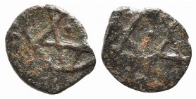 PALERMO. Ruggero I (1057-1101). Kharruba Mi (0,23 g). Sp.21. BB