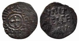 PALERMO. Guglielmo II (1166-1189). Quarto di tercenario Ag (0,33). Sp. 115. BB+