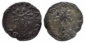 PESARO. Francesco Maria I della Rovere (1508-1538). Quattrino Mi (0,55 g). Cavicchi 124. MB-BB