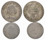SAVOIA. Vittorio Amedeo III - Lotto di 2 monete (10 soldi 1795 - 20 soldi 1796). BB