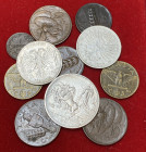 SAVOIA. Vittorio Emanuele III (1900-1943). Lotto di 11 monete di cui 3 in argento. Conservazioni medie BB