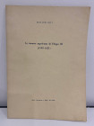 BOVI G. - Le monete napoletane di Filippo III (1598-1621). Napoli 1967 Brossura editoriale, completo, pp. 55, tavv. 3. ottimo stato, appunti a matita....