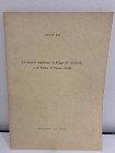 BOVI G. - Le monete napoletane di Filippo IV (1621-1665) e di Enrico di Lorena 1648. Napoli 1965/66 Brossura editoriale, completo, pp. 99, tavv. 5 ott...