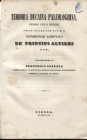 CARRARA F. - Teodora Ducaina Paleologhina. Piombo unico inedito della collezione di S.E.R. Monsignor Lodovico De Pricipi Altieri di Roma. Vienna, 1840...