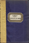 Fabroni A. - Manoscritto originale. Delle monete di Arezzo. Aquila, 1839. pp. 20 manoscritte. Brossura colorata, buono stato, raro.