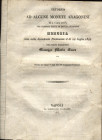 Fusco G. M. - Intorno ad alcune monete aragonesi ed a varie città che tennero zecca in quella stagione. Napoli, 1846. pp. 43, tavv. 2. Brossura sciolt...