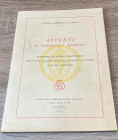 Gamberini di Scarfea C., Appunti di Numismatica Veneziana. Repertorio di Nozioni Indispensabili per l’Esatta Classificazione delle Monete di Venezia o...