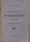 JECKLIN F. - Hahn E. - Ritrovamenti di monete medioevali dell'Italia superiore nel Canton Grigioni. Milano, 1922. pp. 29, tavv. 2. ril ed sciupata, in...