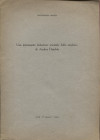 MAJER G. - Una interessante imitazione orientale dello zecchino di Andrea Dandolo. Napoli, 1958. pp. 7, con ill. nel testo. brossura editoriale, buono...