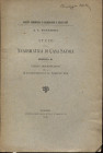 MARCHISIO A. F. - Studi di numismatica di Casa Savoia. Memoria XI. Elenco bibliografico per la numismatica sabauda. Torino, 1910. pp. 34. ril ed buono...