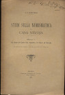 MARCHISIO A. F. - Studi sulla numismatica di Casa Savoia. Memoria V. Un obolo di Carlo Gio. Amedeo, VI Duca di Savoja. Milano, 1904. pp. 7, ill nel te...