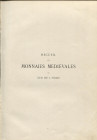 SAMBON A. - Recueil des monnaies medievals du Sud d' Italie avant la domination des normands. Paris, 1919. pp. 97, molte ill. nel testo. ril. tutta te...