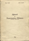 TORCOLI B. – CASTELLOTTI A. - Appunti di numismatica milanese ( da Desiderio a Maria teresa). Milano, 1985. Pp. 189, ill. nel testo. ril. ed. sciupata...