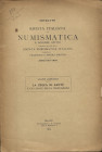 AMBROSOLI S. - La zecca di Cantù e un codice della Trivulziana. Milano, 1904. pp. 4, con ill. nel testo. brossura editoriale, buono stato, raro.